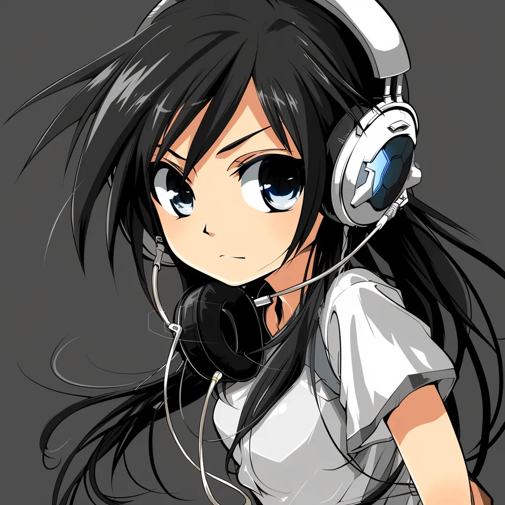 xbox 360 anime pfp headphones, hatsune, orihime, nico