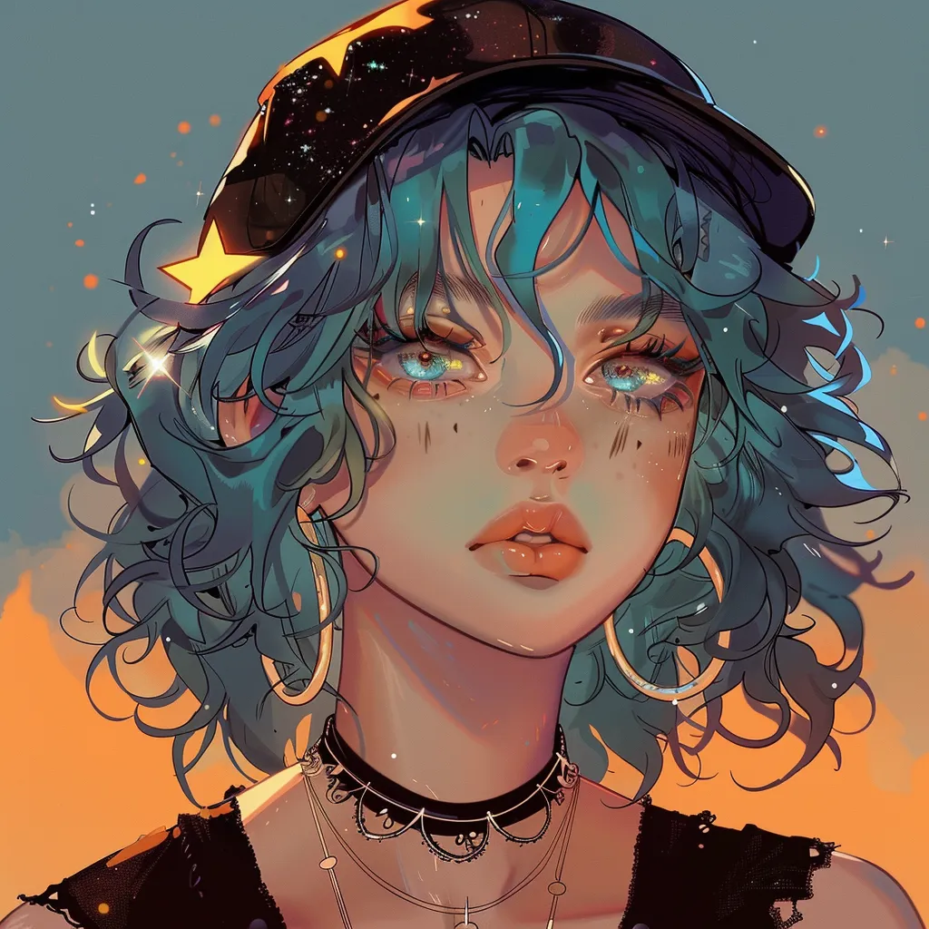 non binary anime pfp ramona, grunge, nami, uta, girl