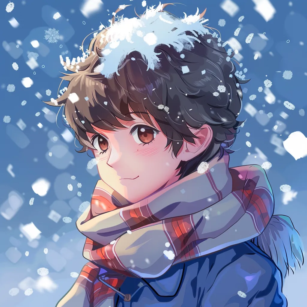 winter anime pfp winter, killua, cold, megumi, ice