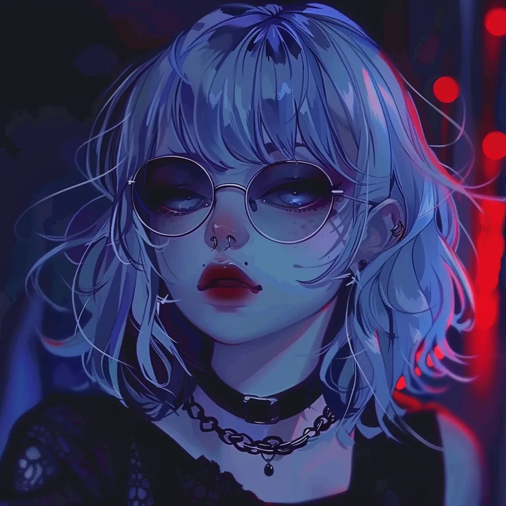 edgy aesthetic anime pfp