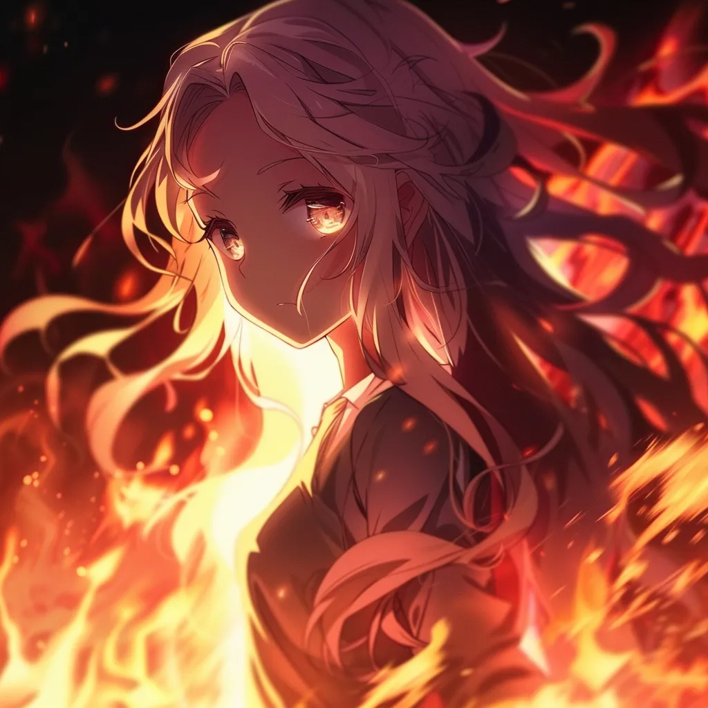 fire anime pfp 4k