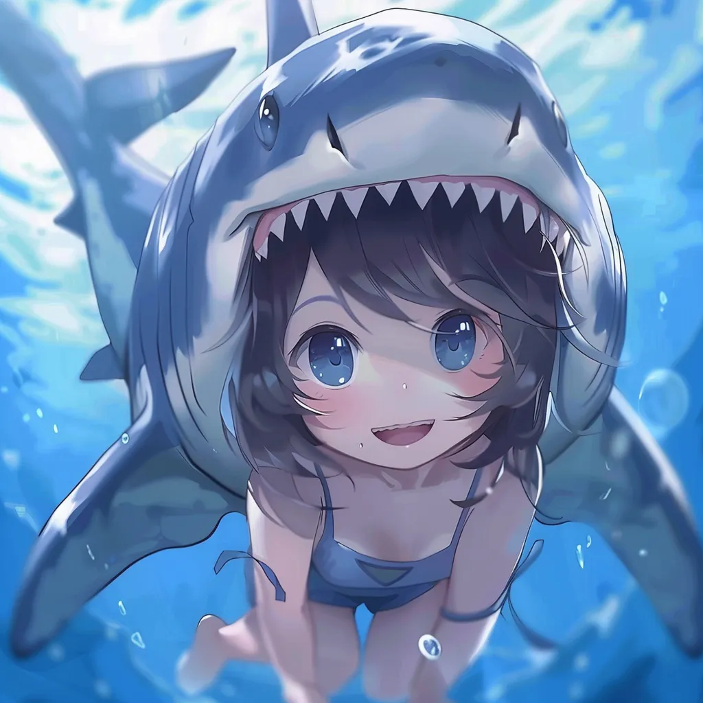 shark cute pfp