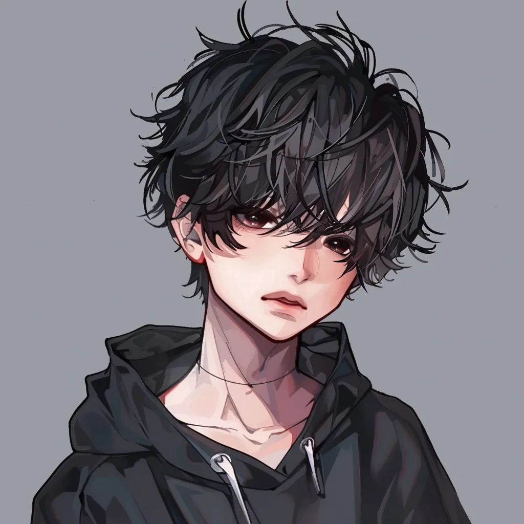 anime pfp for tiktok mob, joker, omori, stray, hoodie