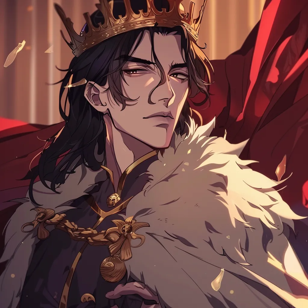 king anime pfp king, overlord, prince, levi, queen