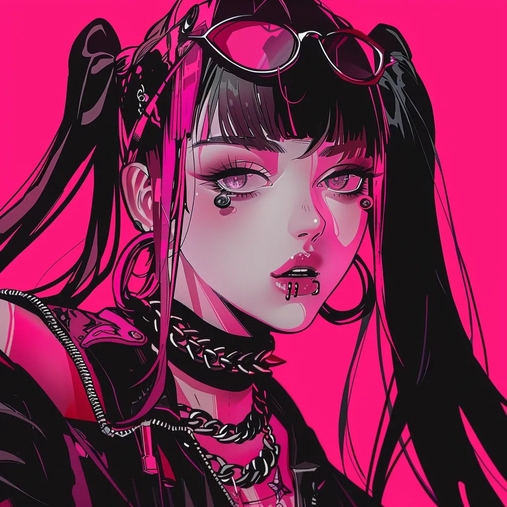 edgy aesthetic anime pfp