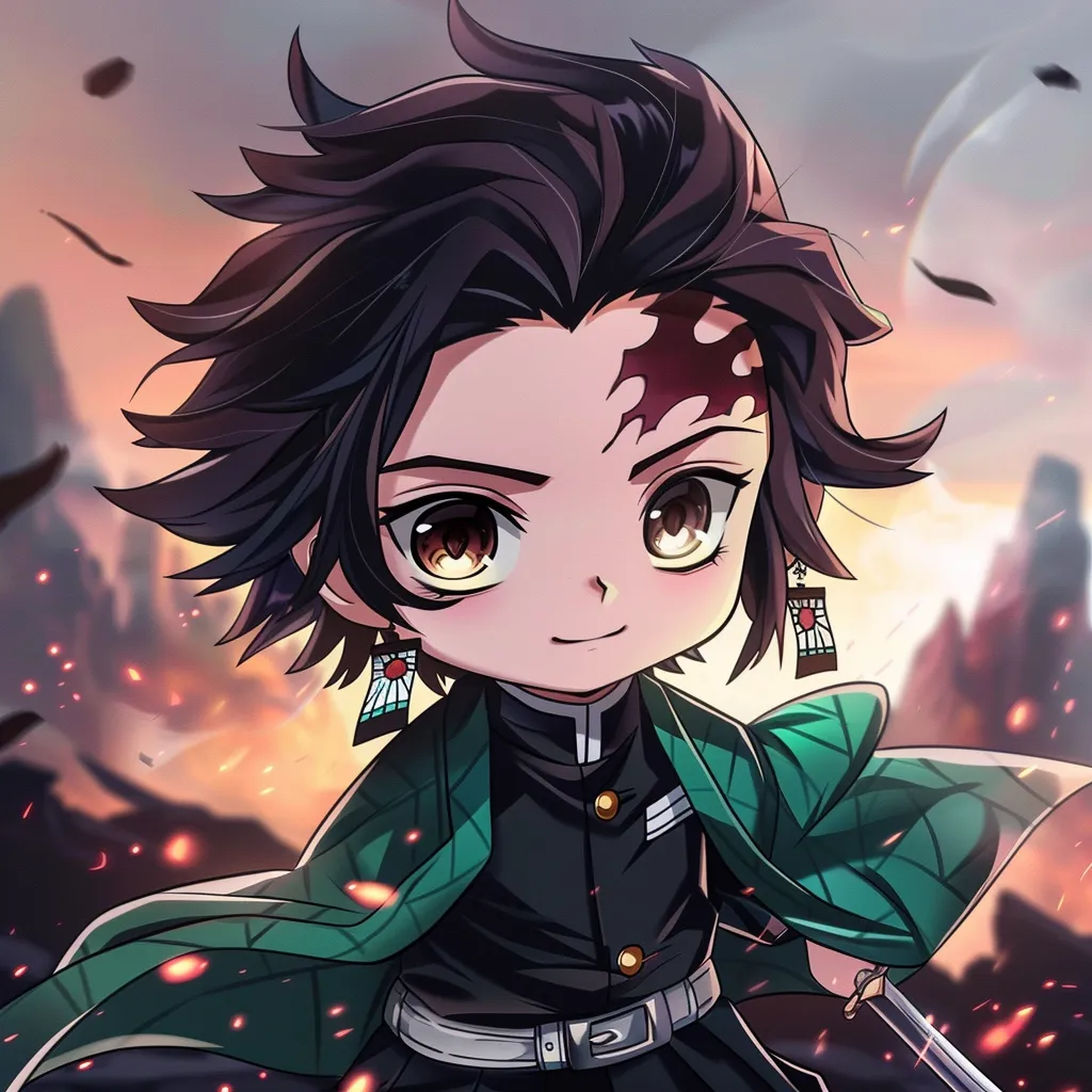 demon slayer pfp cute