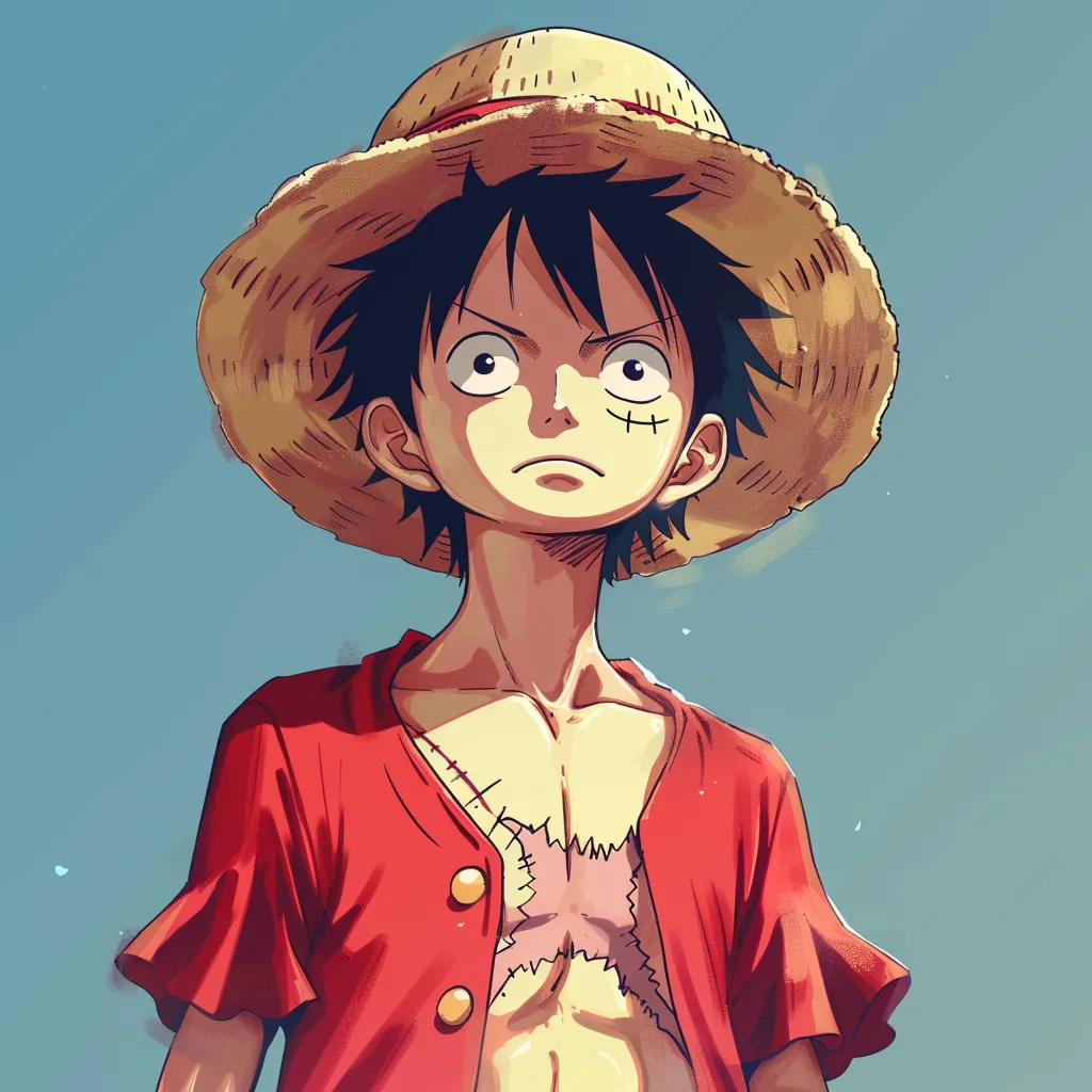 kid luffy manga pfp