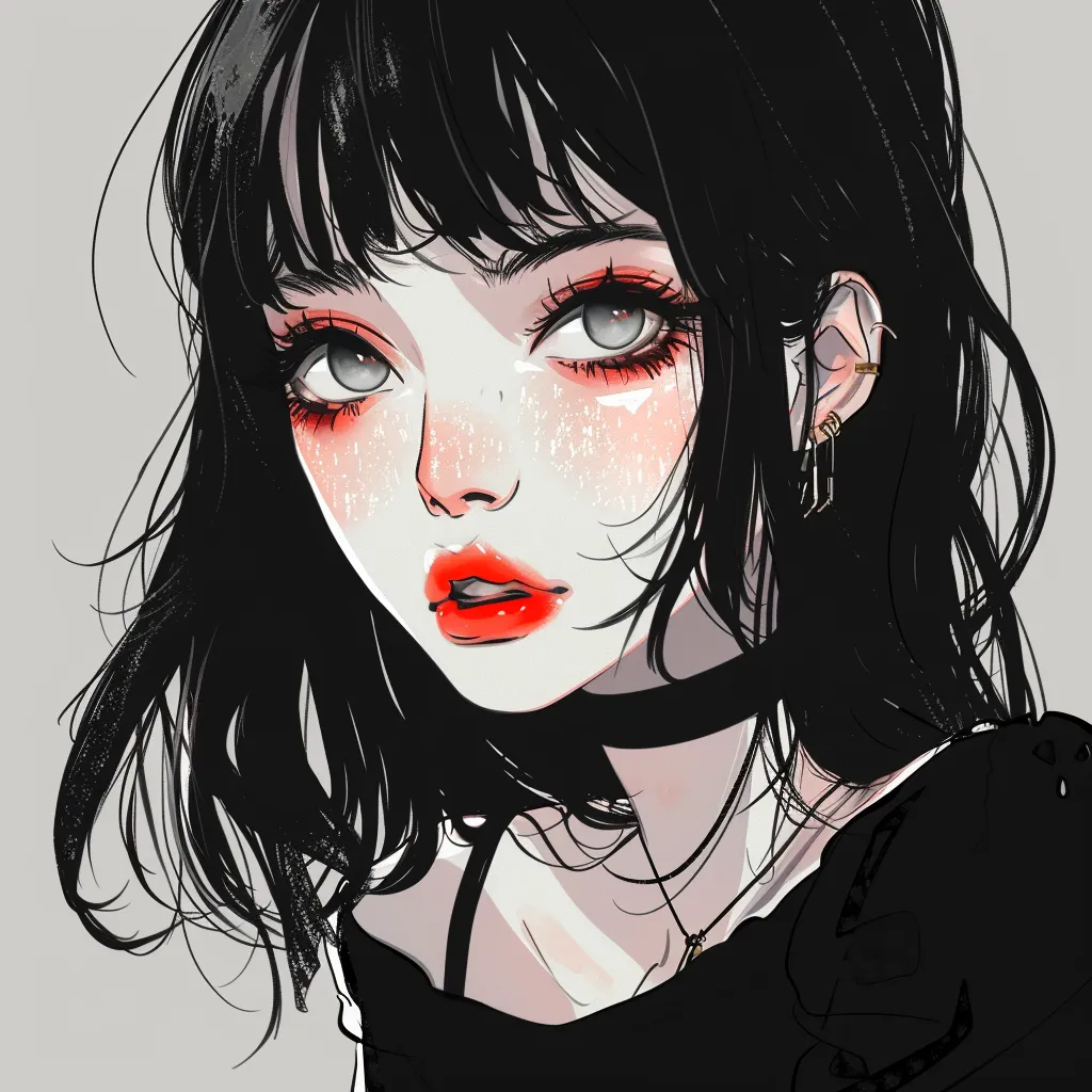 anime manga pfp girl aesthetic