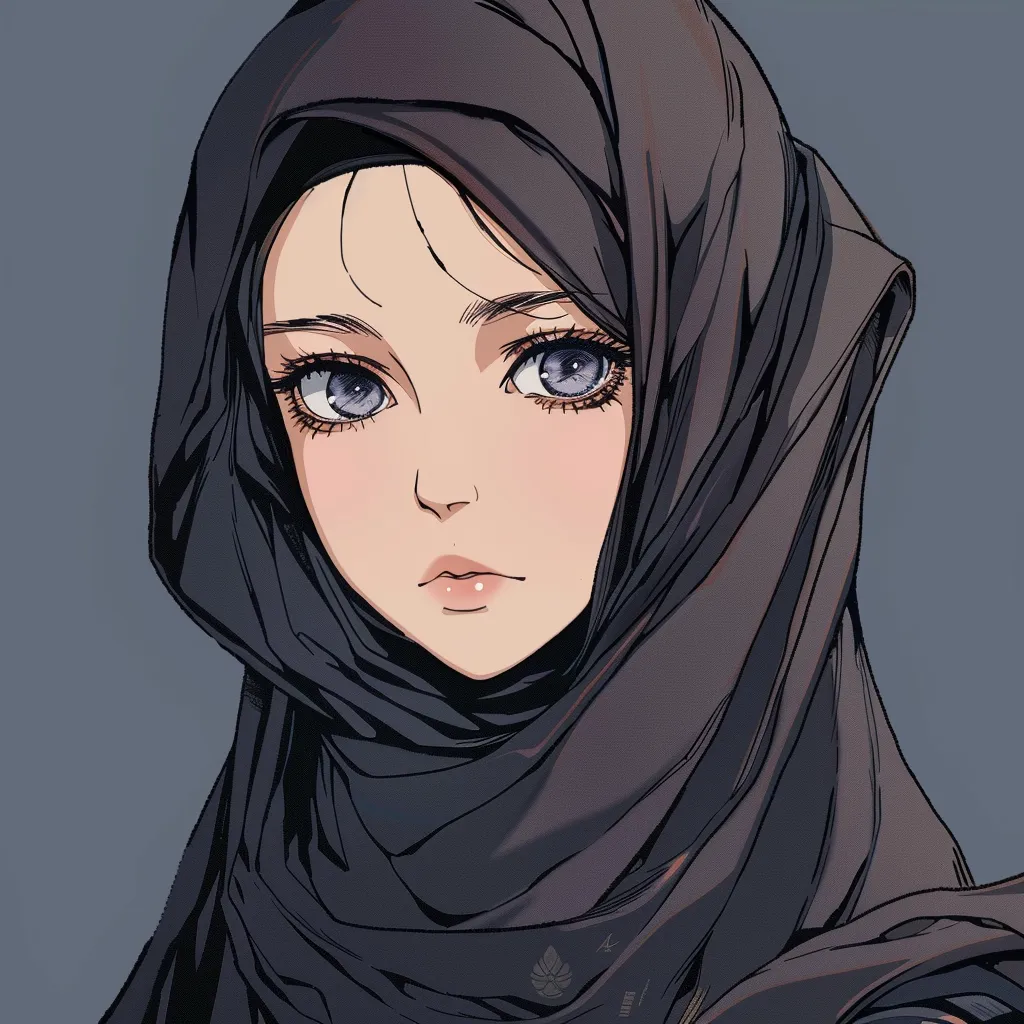 halal anime pfp nahida, nezuko, sama, islamic, junji