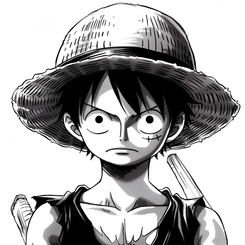 luffy manga pfp pinterest