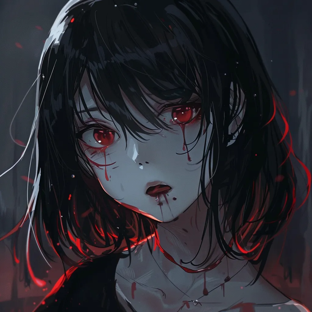 dark blood anime pfp