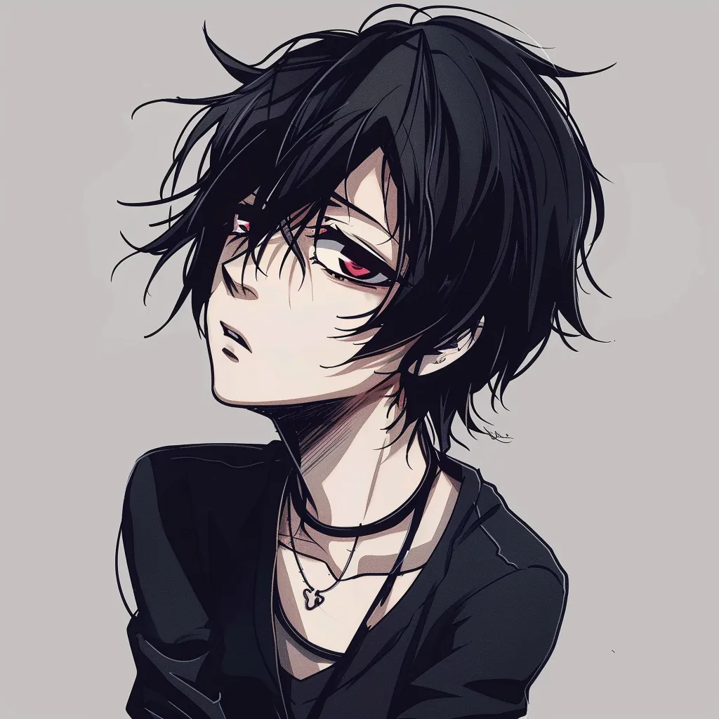 emo anime pfp meme