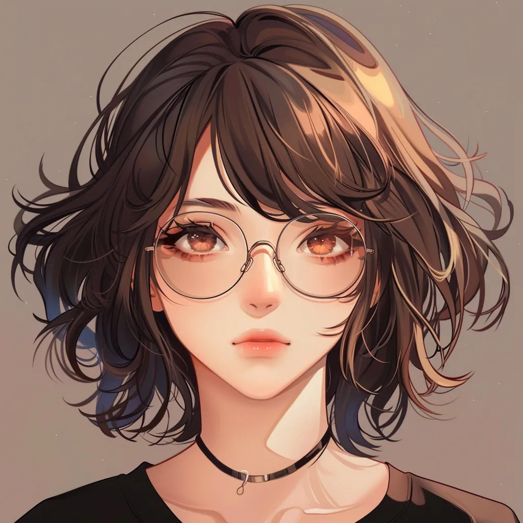 non anime pfp glasses, study, unknown, megumi, sunglasses