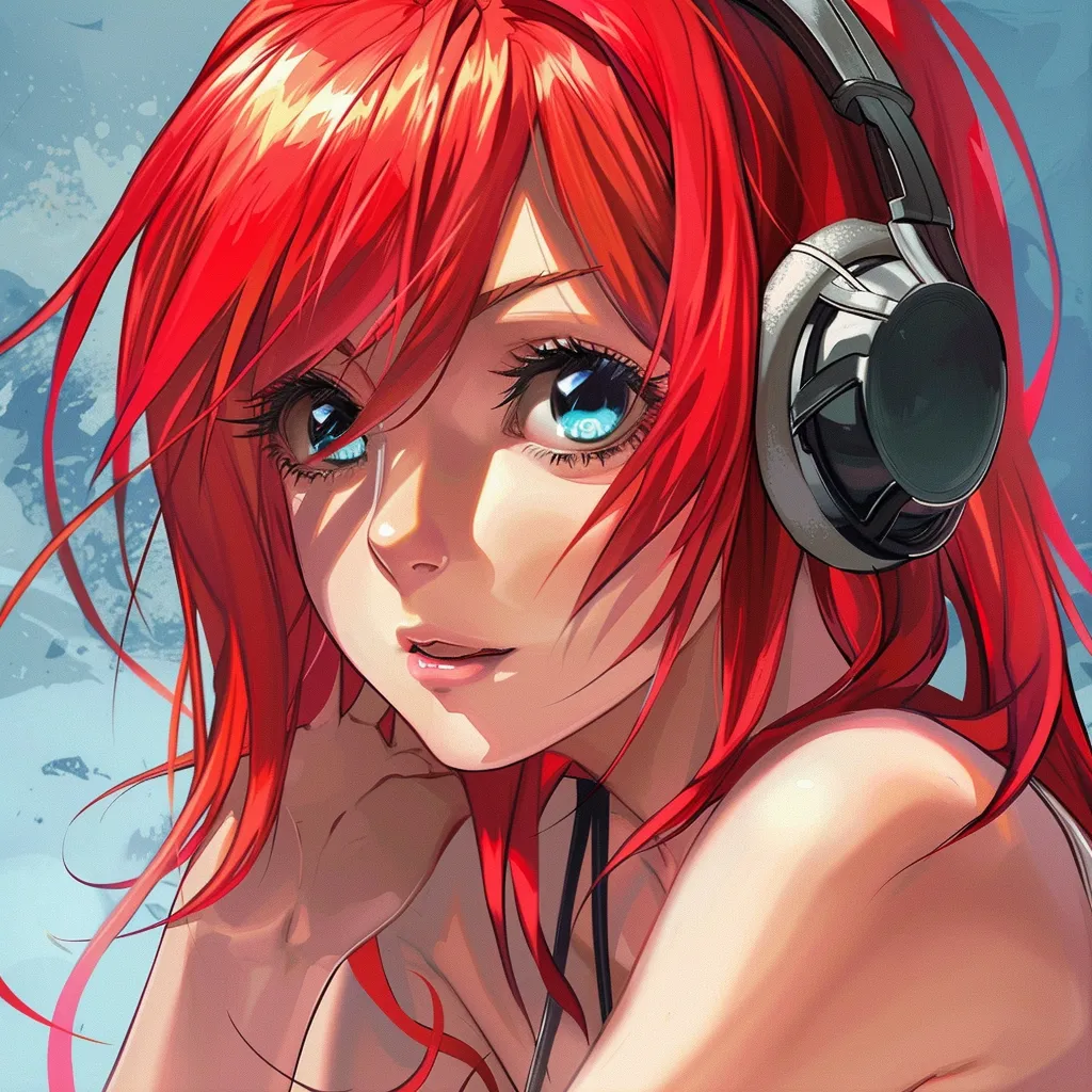 xbox 360 anime pfp nami, headphones, orihime, unknown, quinn