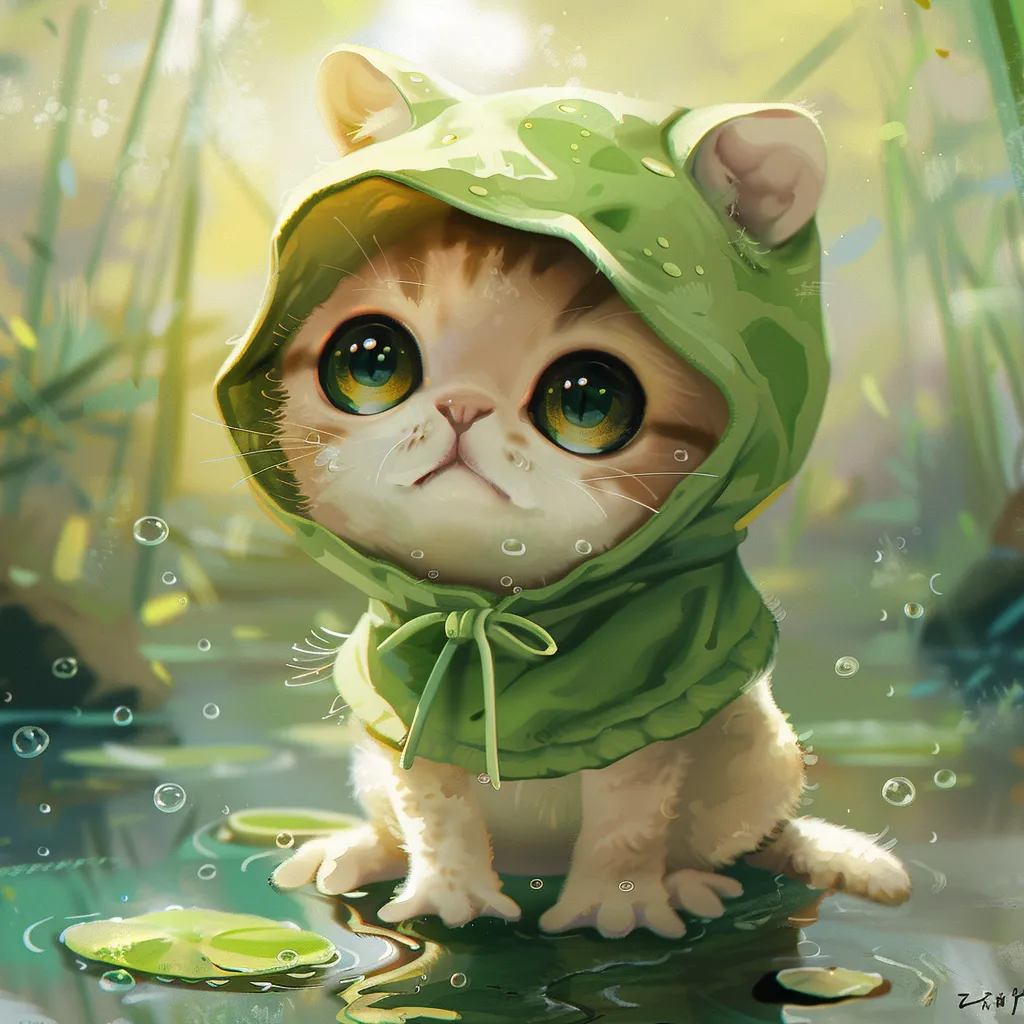 cute frog cat pfp