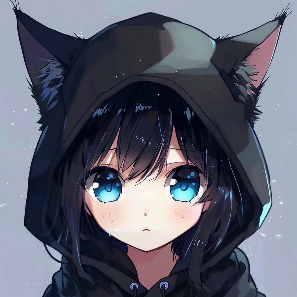 cat anime pfp kuromi, hoodie, fox, unknown, wolf