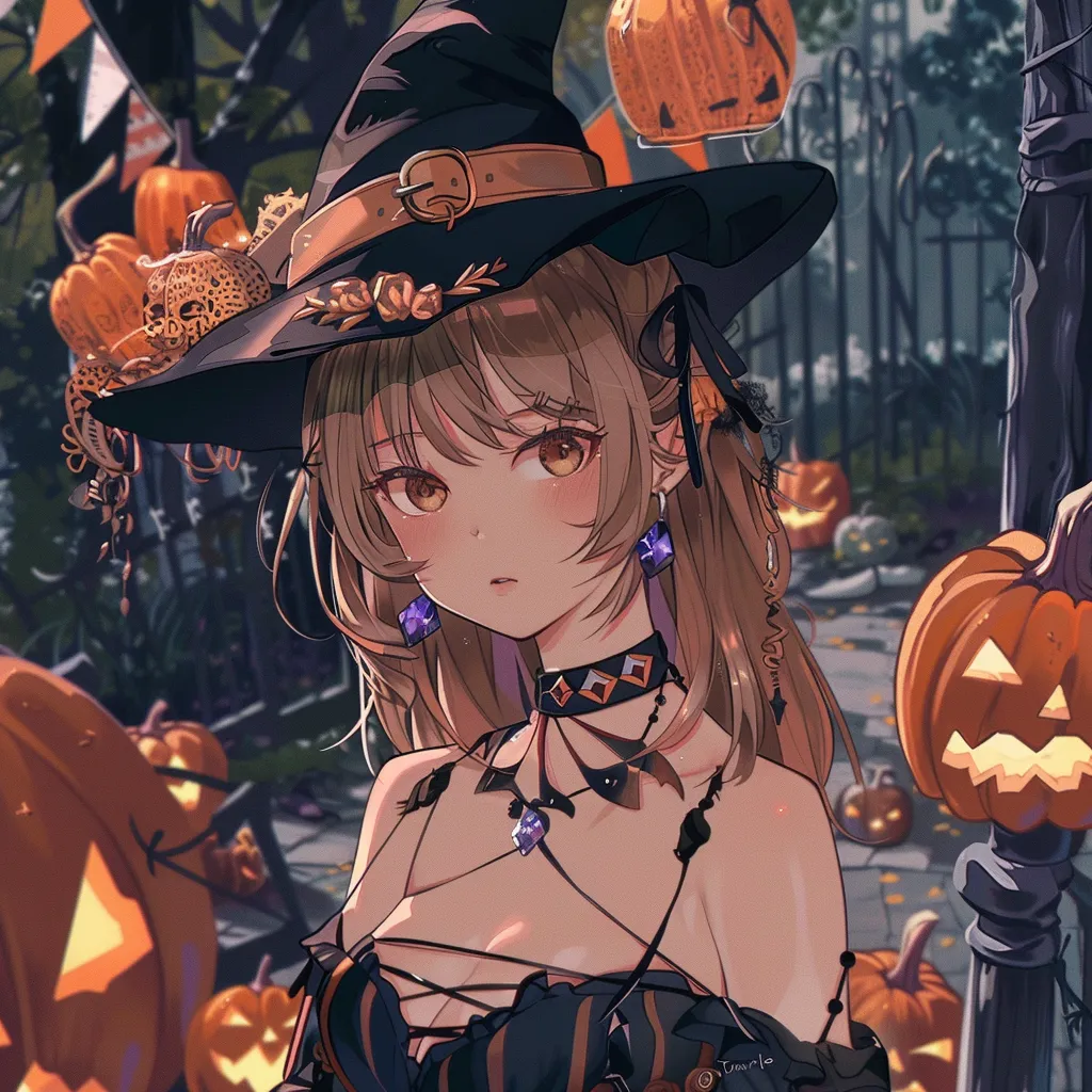 halloween anime pfp matching