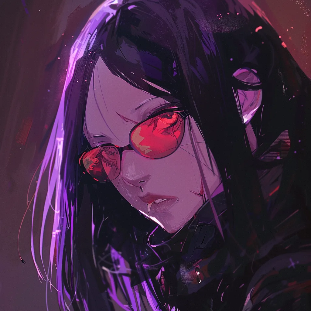 tokyo ghoul pfp manga nezuko, albedo, kaguya, kuromi, violet