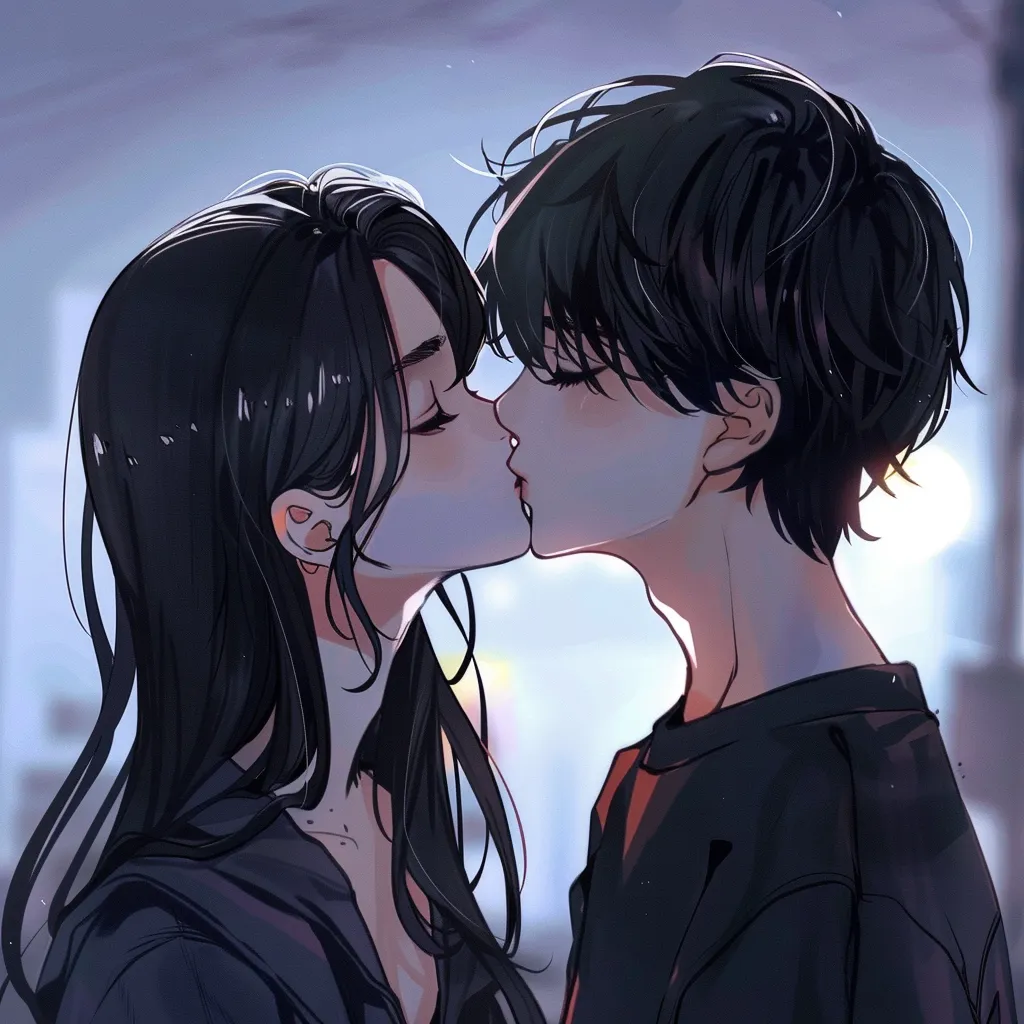 kissing anime pfp kissing, eren, yato, uta, bungou