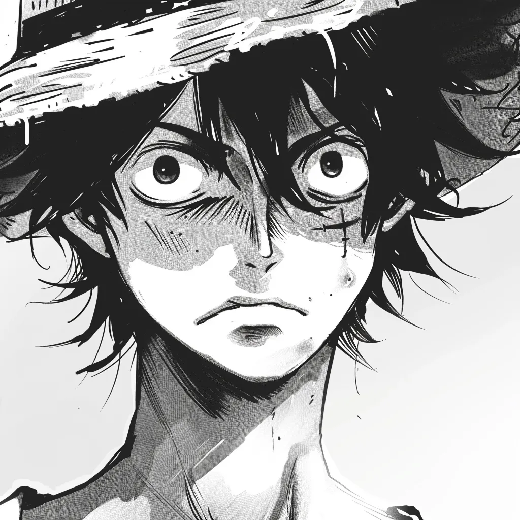 monkey d luffy manga pfp