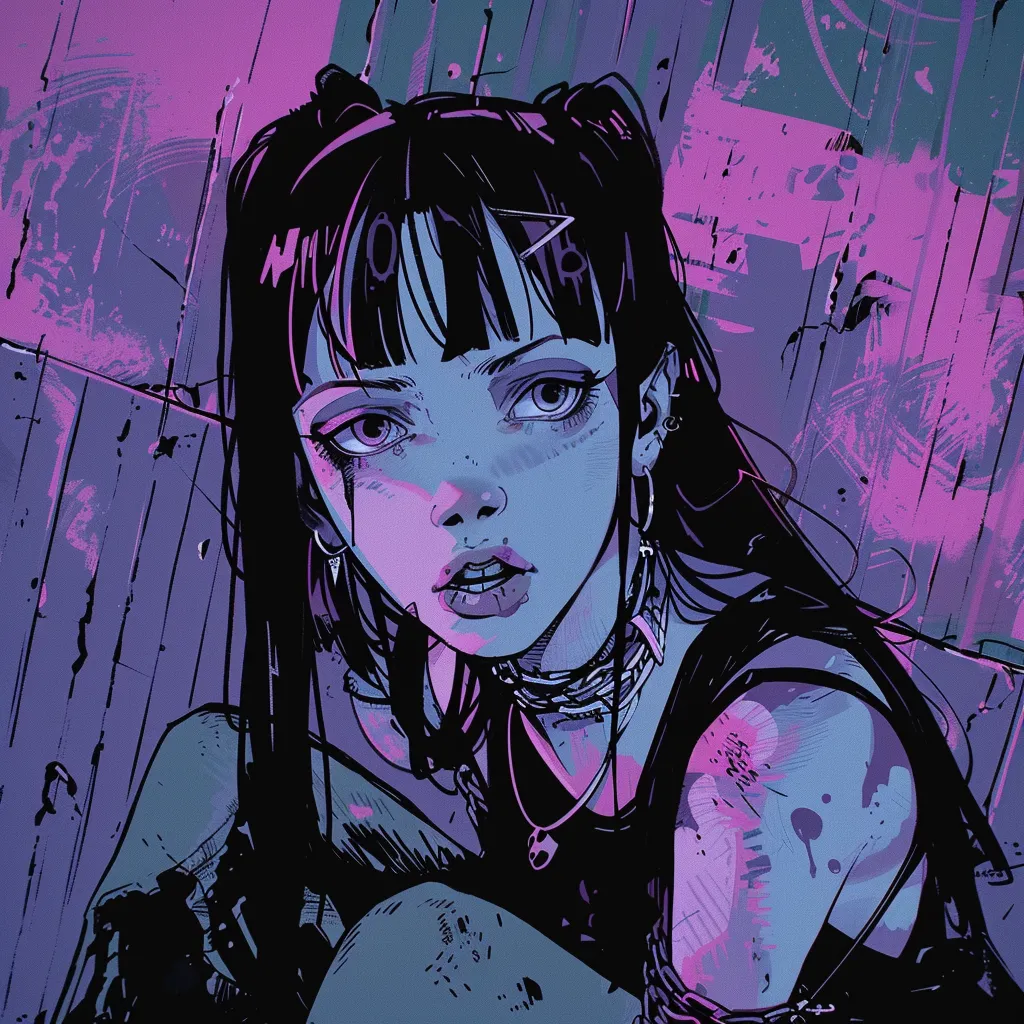 y2k grunge anime pfp