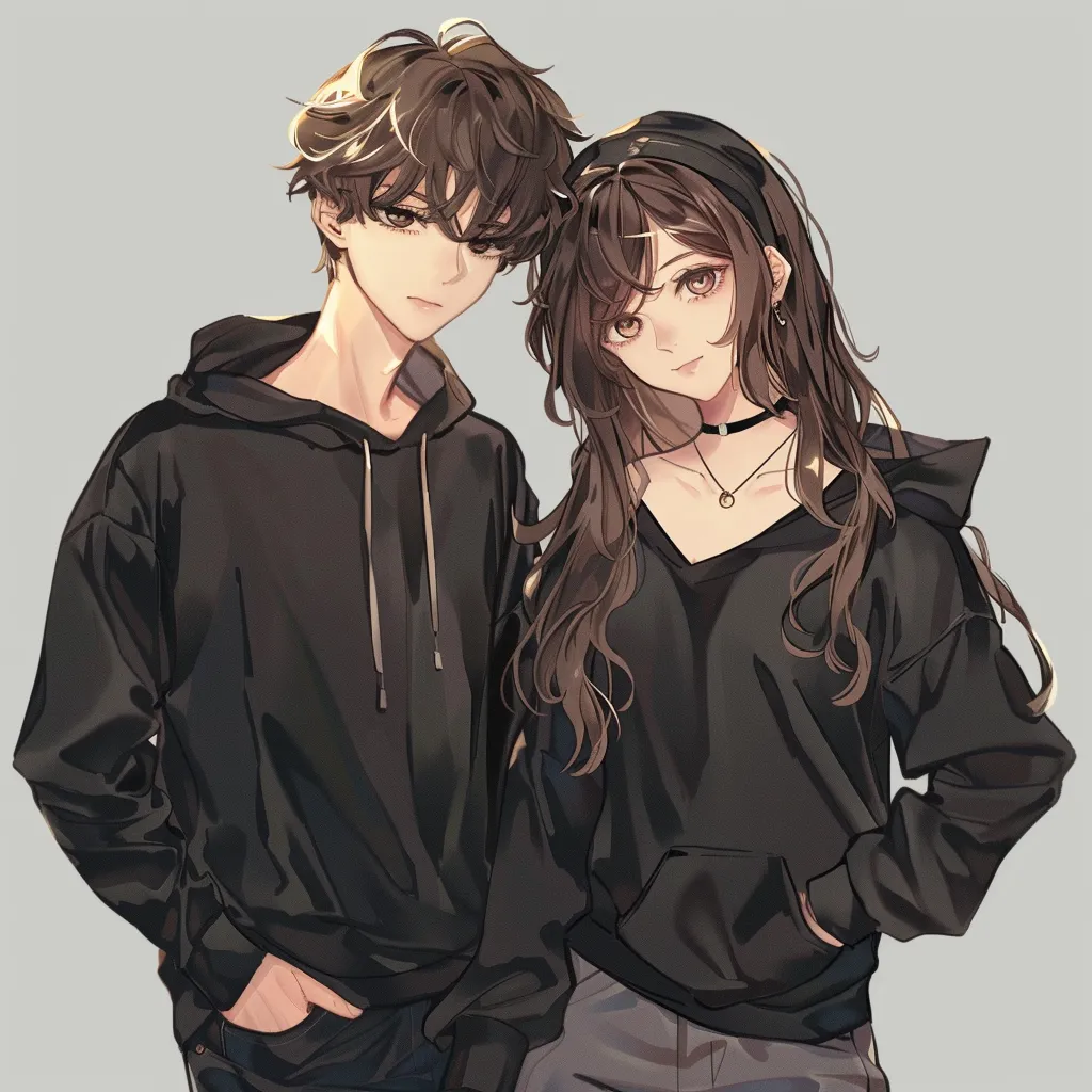 anime matching pfp boy and girl