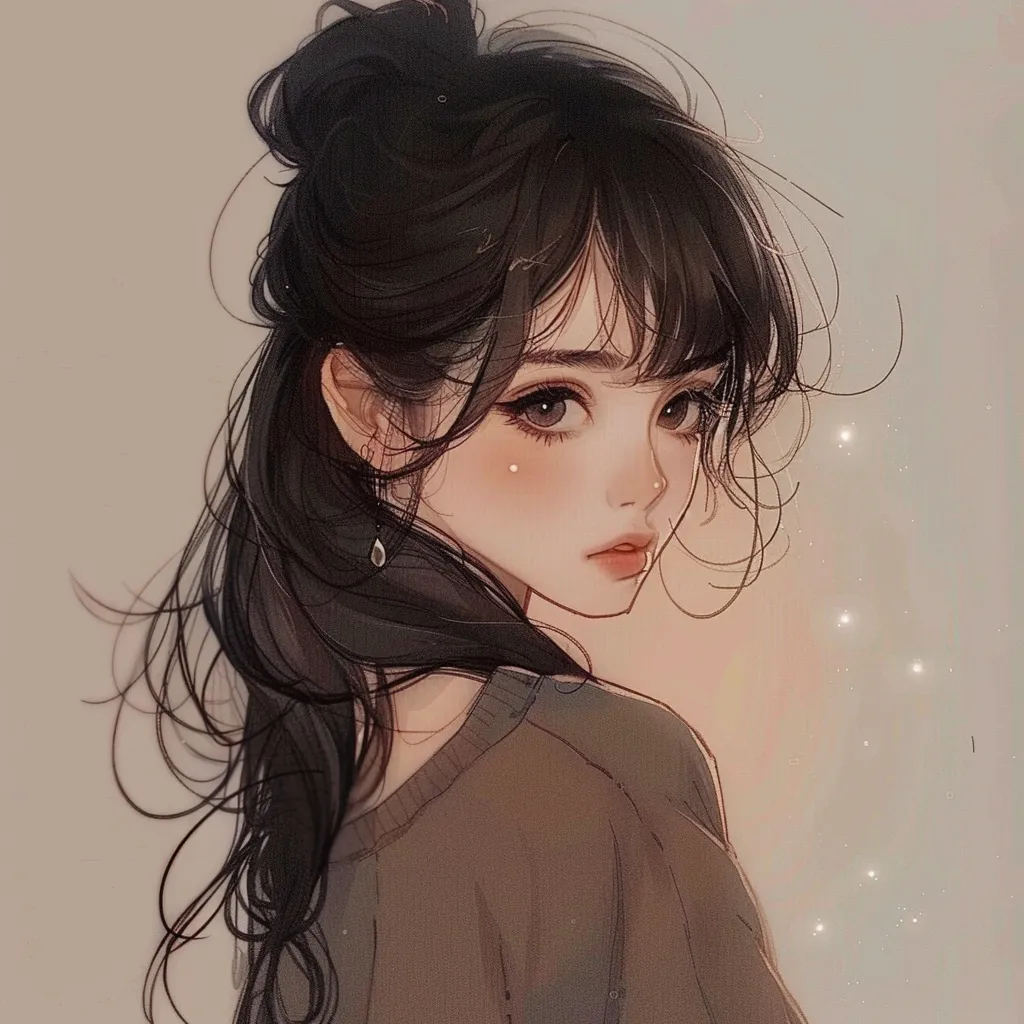 pinterest anime pfp girl