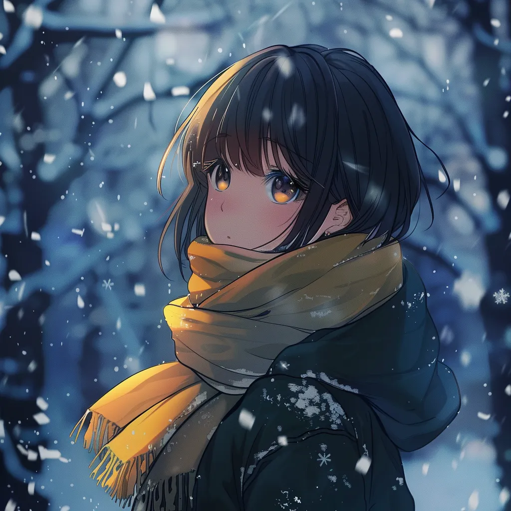 winter anime pfp winter, megumi, cold, unknown, nico