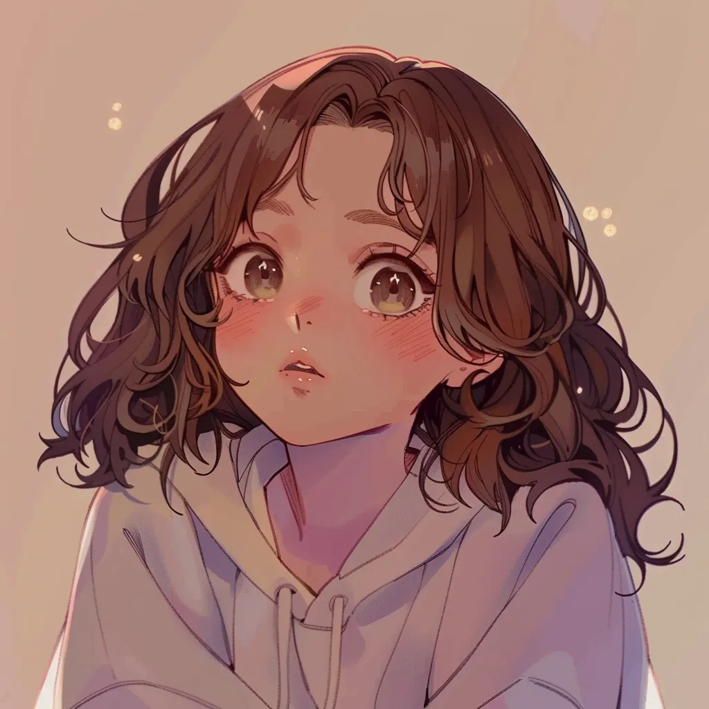 nice anime pfp study, hoodie, hair, child, girl
