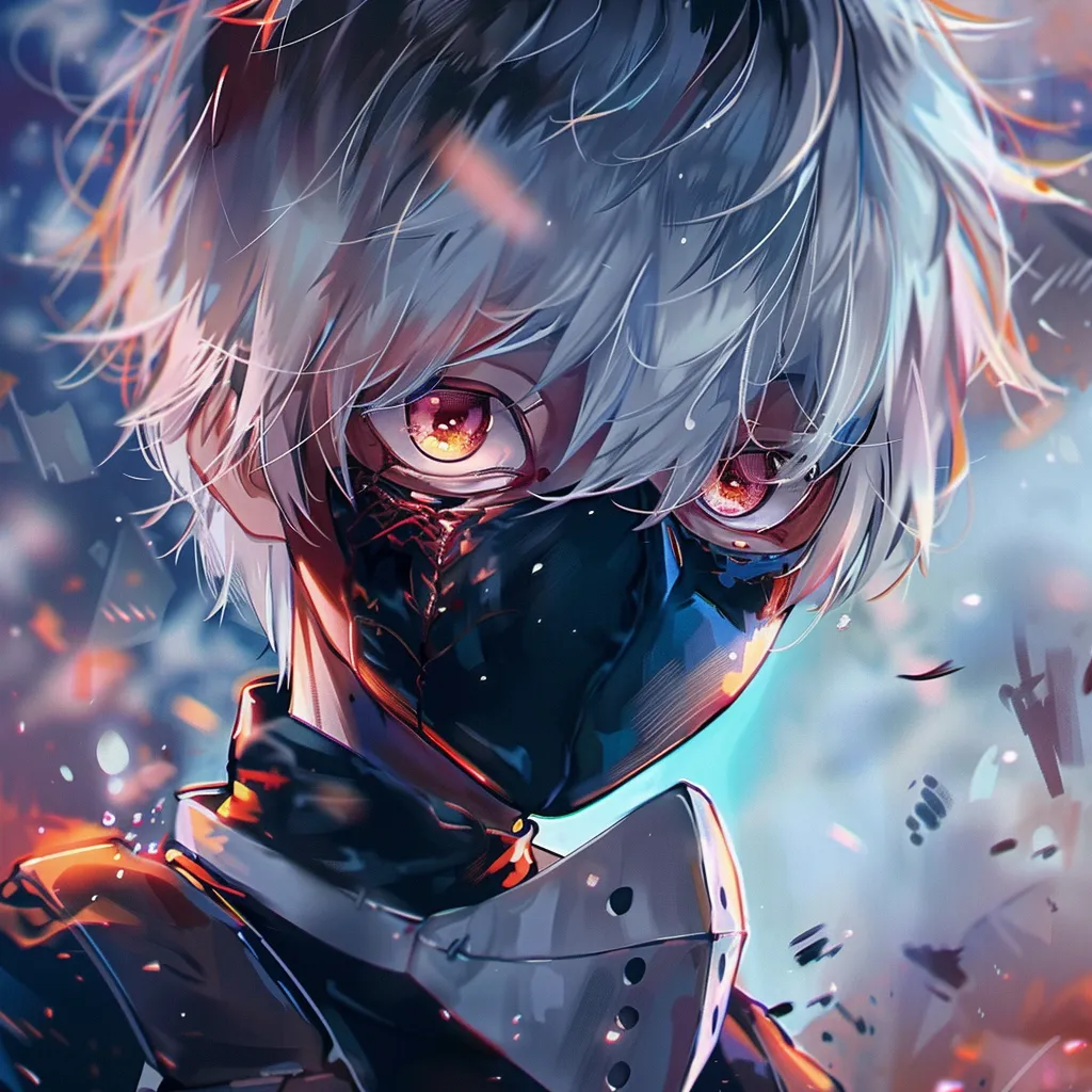 cool anime pfp 4k todoroki, mask, zero, nanakusa, killua