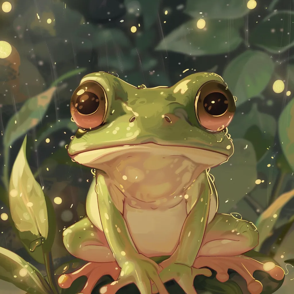 cute frog pfp 
