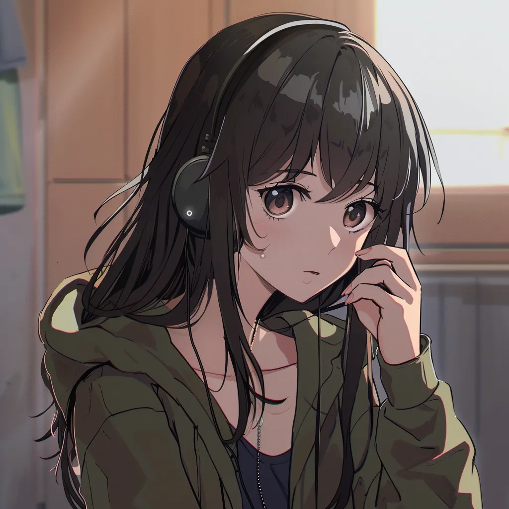 phonk anime pfp headphones, lofi, unknown, megumi, yoimiya