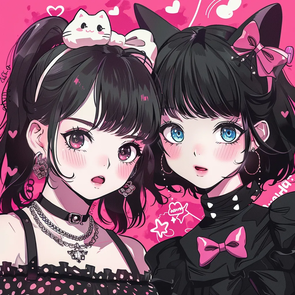 matching pfp for friends hello kitty