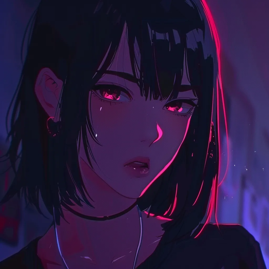 chill anime pfp 