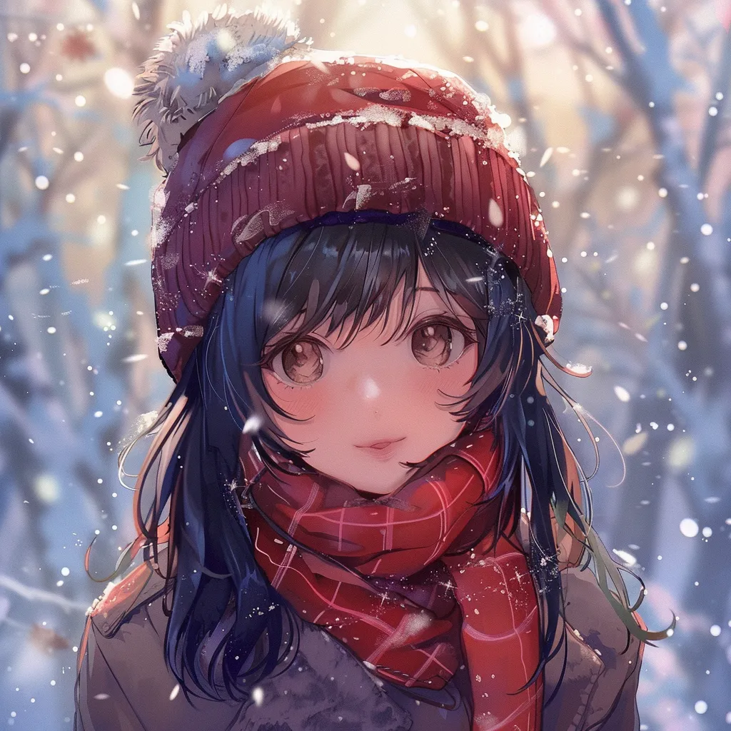 winter anime pfp winter, megumi, nico, cold, unknown