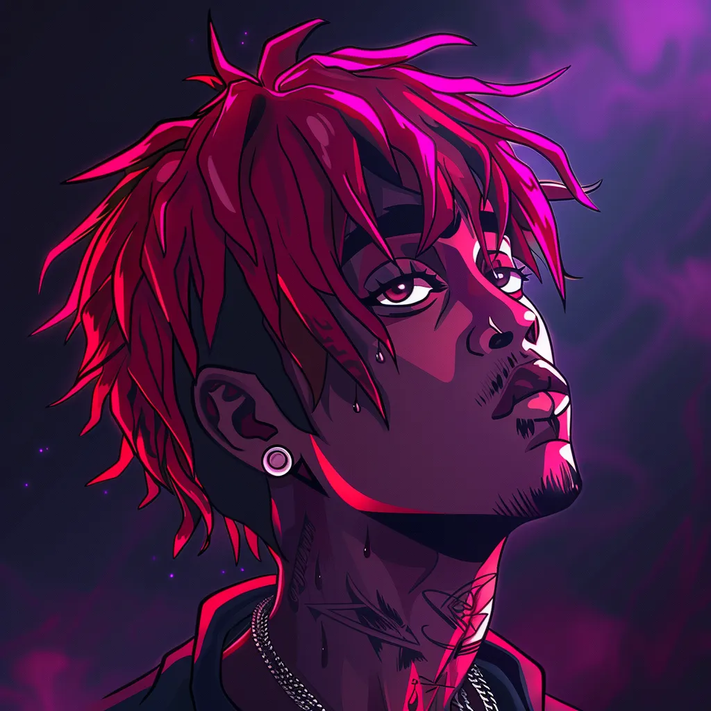 lil uzi anime pfp uzi, zombie, ghoul, junji, grunge