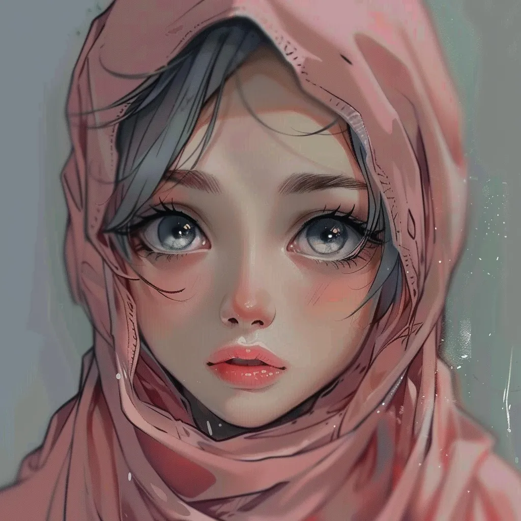 halal anime pfp study, pink, tear, hoodie, unknown