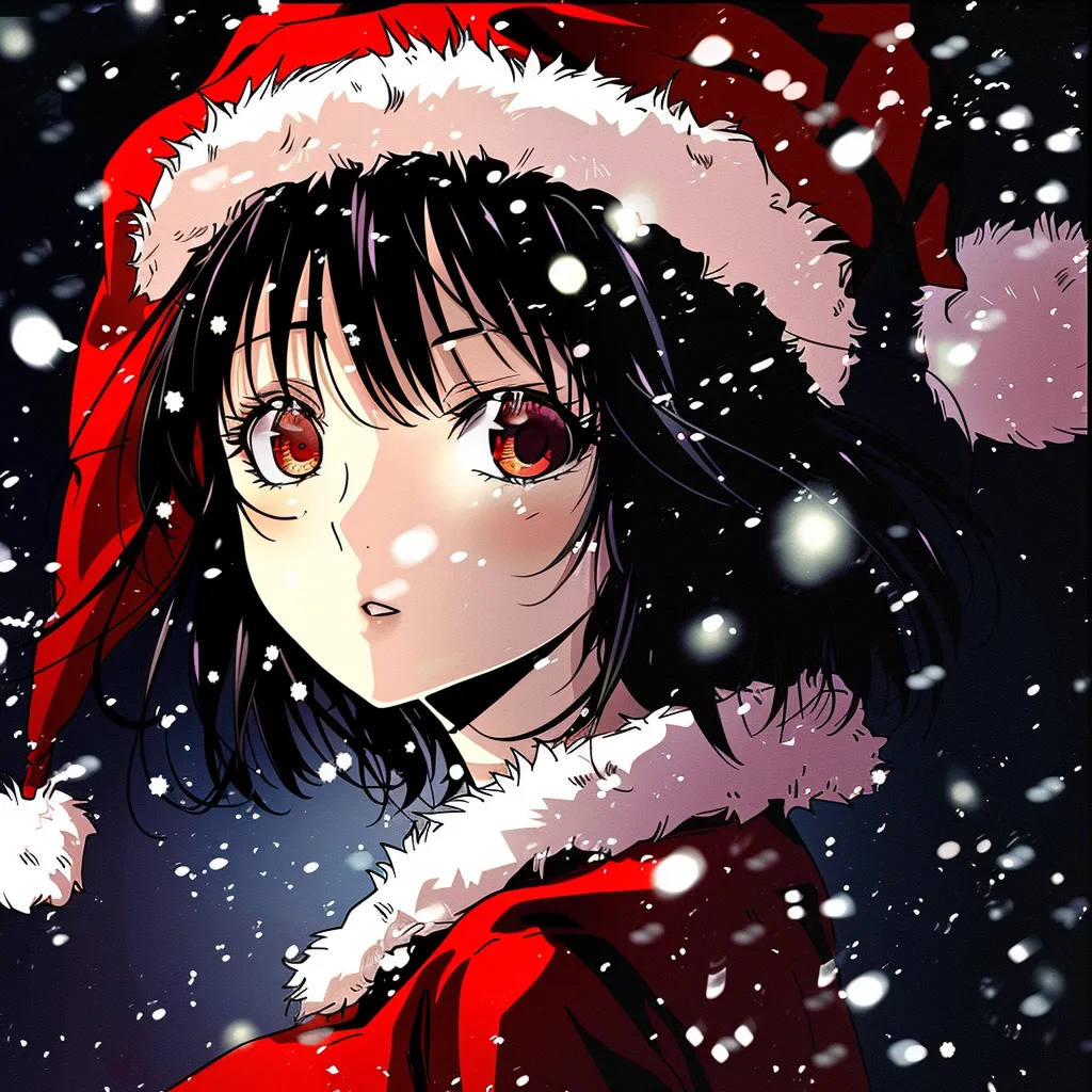 christmas anime pfp gojo