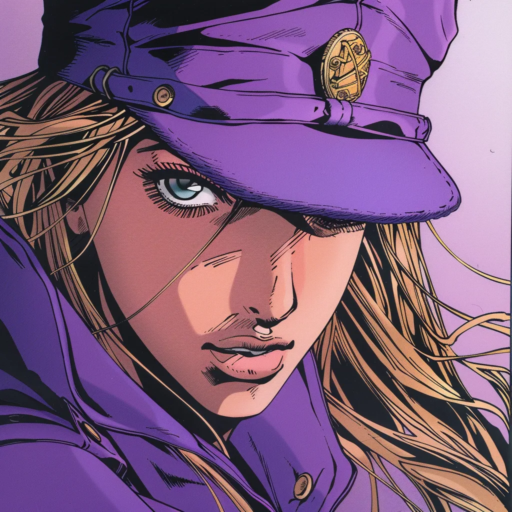 jojo manga pfp purple, violet, junji, jojo, elizabeth