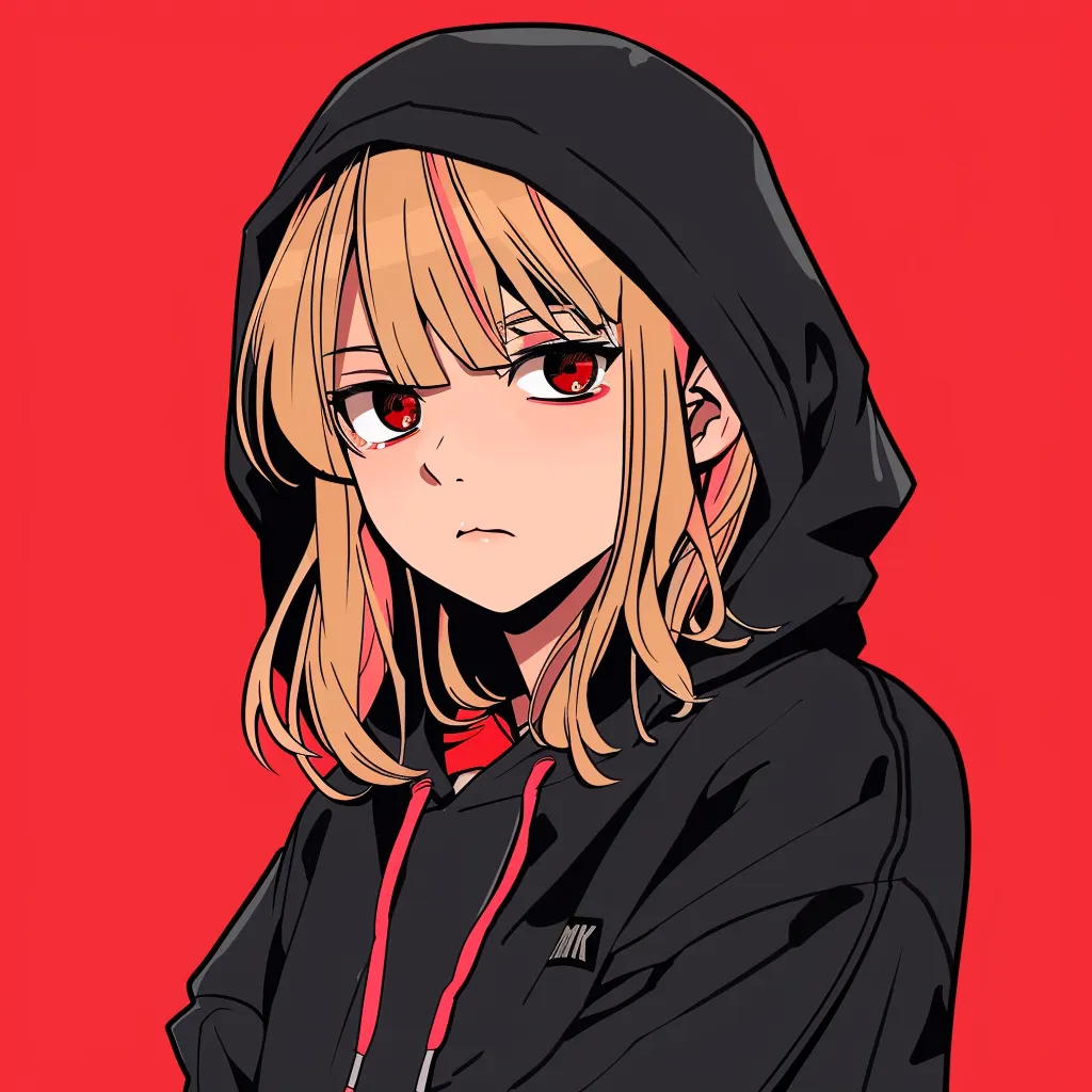 phonk anime pfp hoodie, himiko, uta, eri, toga