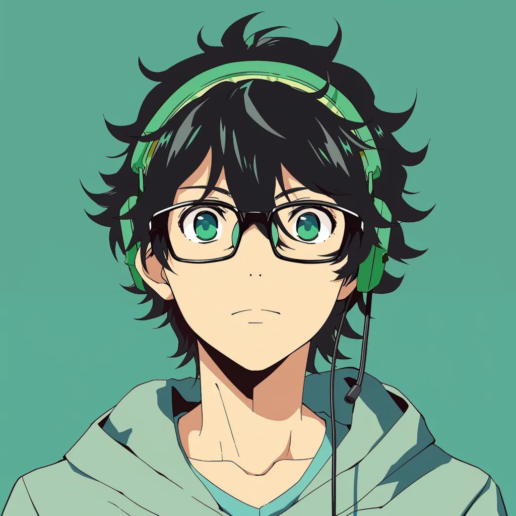 anime pfp for xbox glasses, bungou, inosuke, haikyuu, tanjiro