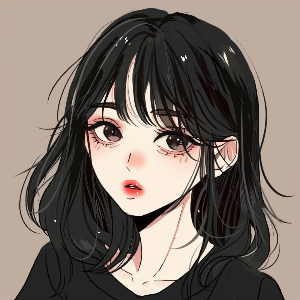 uwu anime pfp zepeto, girl, xiao, study, hair