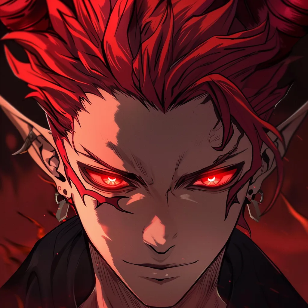 demon king anime pfp