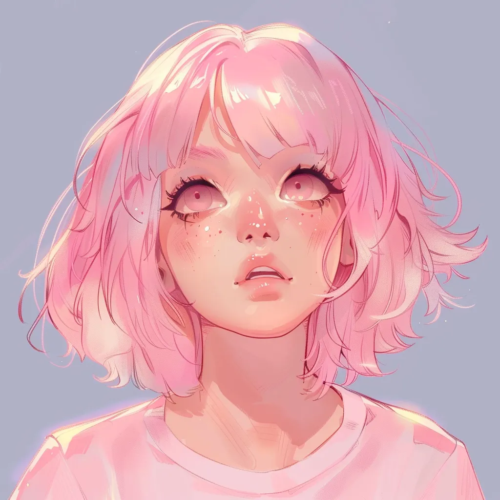 pastel anime pfp pink, luka, pastel, study, sakura