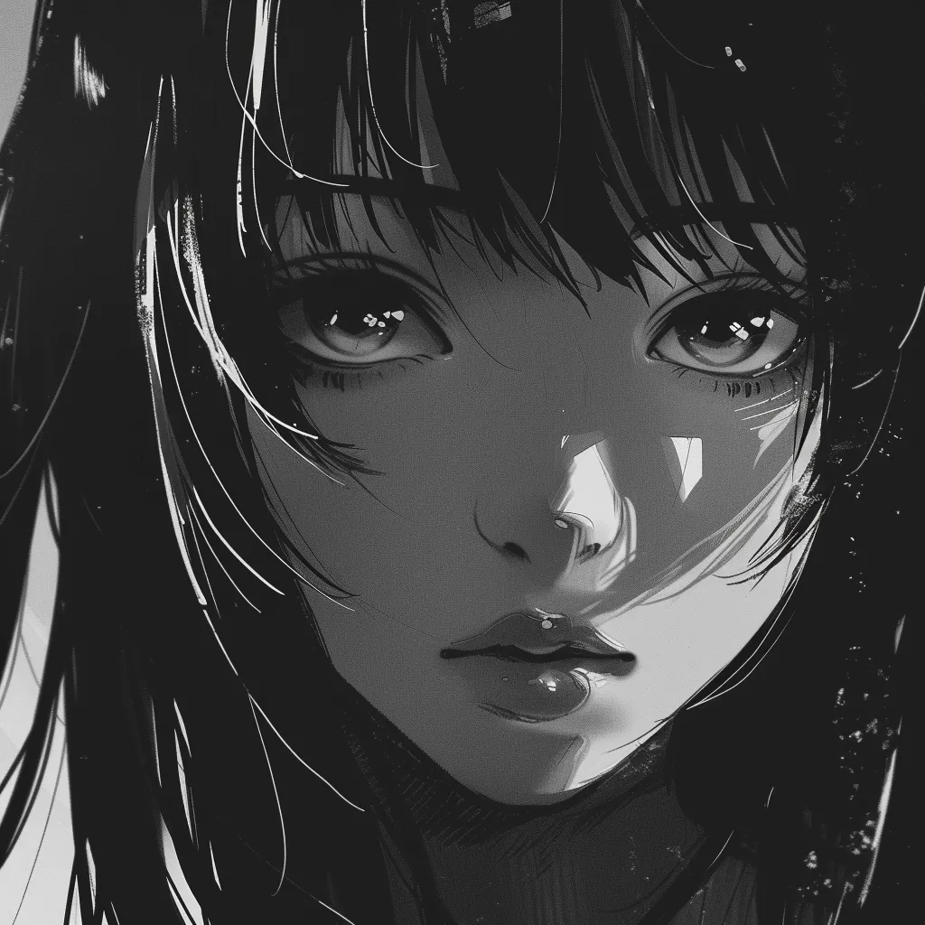 anime manga pfp dark