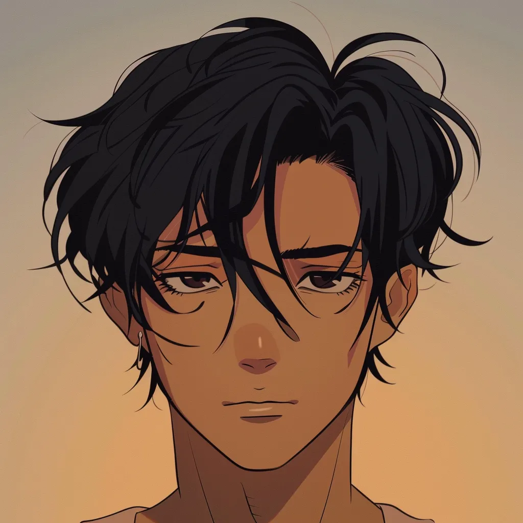 black hair guy pfp