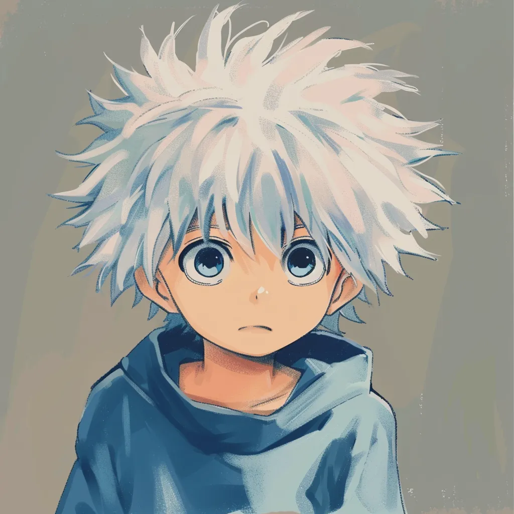 killua anime pfp killua, inosuke, nanakusa, kid, child