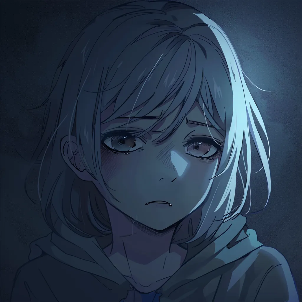 sad anime pfp discord