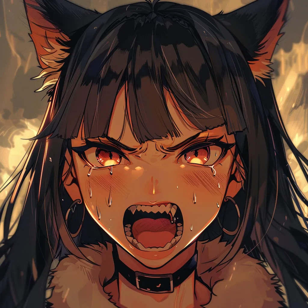 angry anime pfp angry, fox, wolf, kuromi, rage
