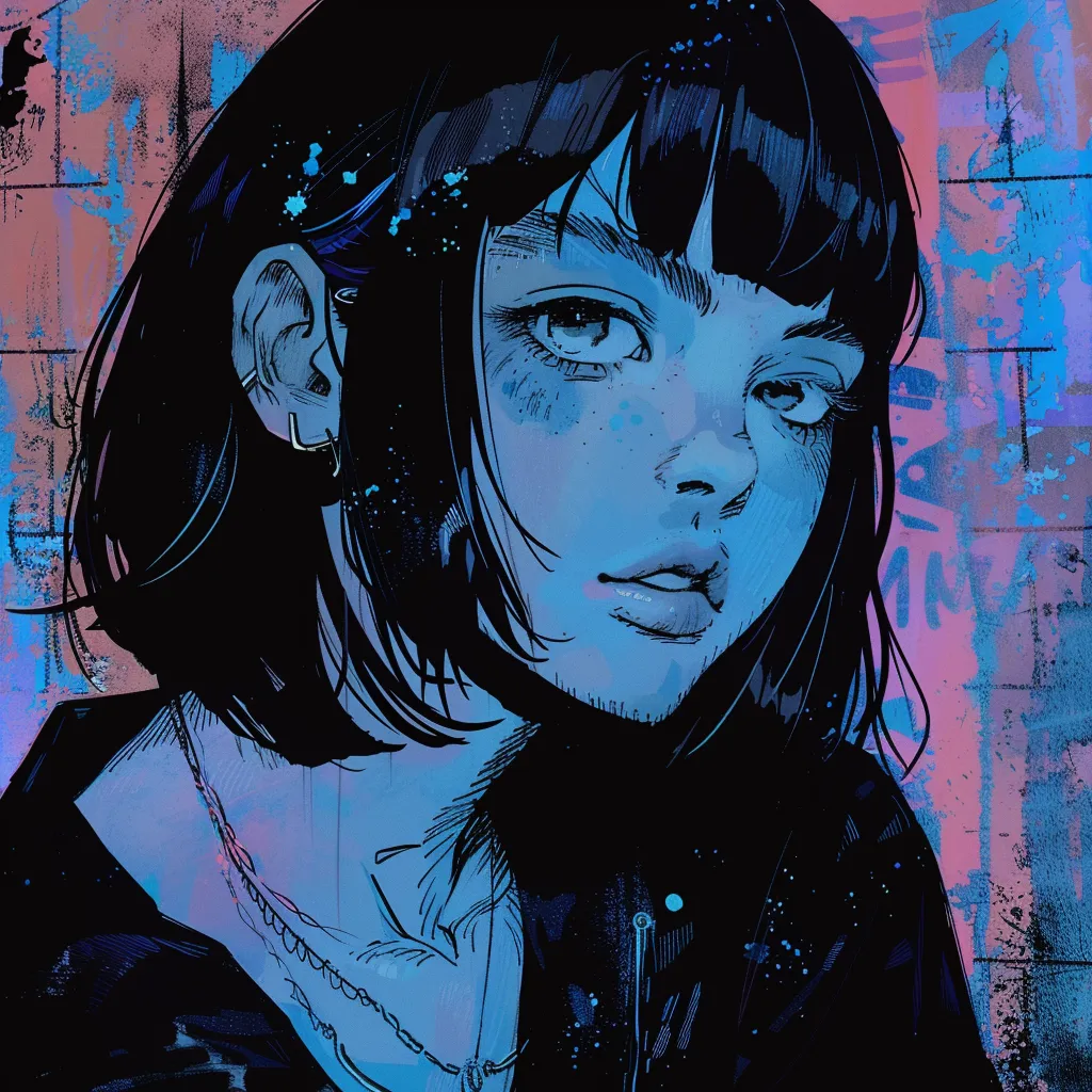 y2k grunge anime pfp